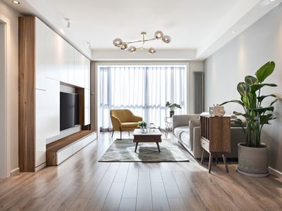 瑀流福景118平米简约风格装修案例