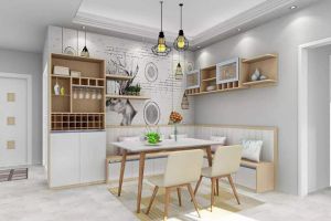 [元洲装饰公司]家里装修考虑卡座吗？来看看这些优点！