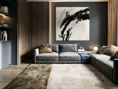 俊发观云海现代风格139平米装修案例