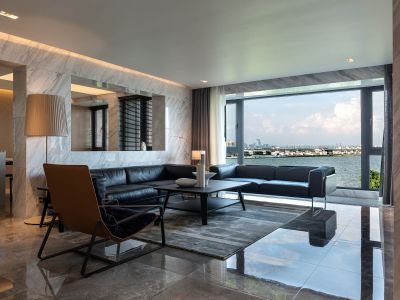 蓝城玫瑰园时尚现代143平米四室两厅装修案例