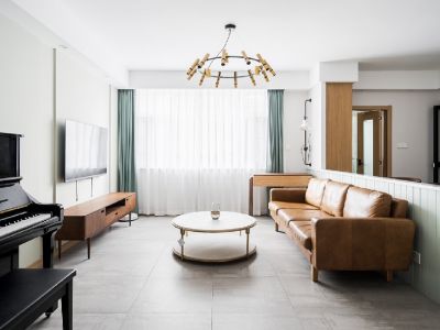 倍乐台北公馆北欧极简风格90平装修案例