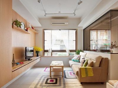 紫御蘭庭80平米简约风格装修案例