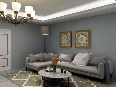 五象澜庭府现代简约风格70平装修案例