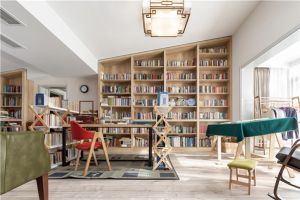 [北京江海兄弟装饰]现代美式风格复式楼设计，舒适温馨！