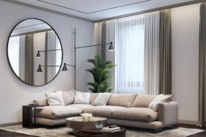 [铂林装饰]133㎡灰白＋淡木色结合，高雅温暖感藏不住！