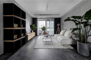 [北京东方美家装饰]现代简约风，全屋黑白灰搭配！