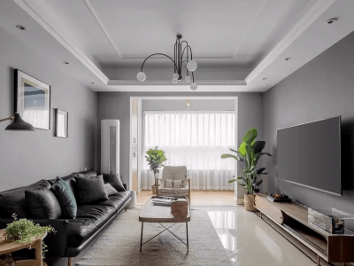 碧桂园城市花园113㎡三居室北欧风格装修案例