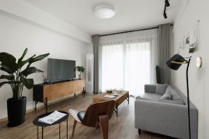 [太原创艺佳装饰公司]北欧装修案例，原木格调，清新自然!