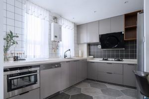 [淮南古都装饰]厨房装修布局设计，增加收纳空间