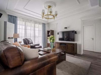 中海海港城(一期)125平三居室现代风格装修案例