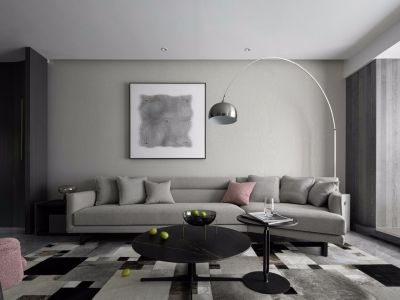 中和家园现代风格118平米三居室装修案例