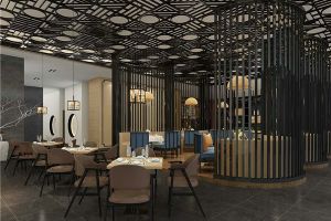 [青岛汉唐装饰]中式餐饮装修设计要点，衬托中式用餐氛围！