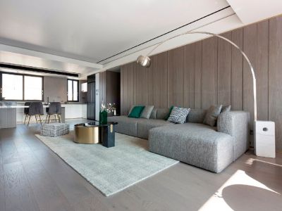 山南·国宾府146㎡四居室现代风格装修案例