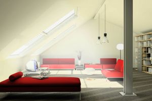 [度阡装饰]重庆斜顶阁楼装修技巧 斜顶阁楼装修注意事项