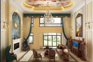 [青岛拜占庭装饰]欧式风格别墅装修，华丽又浪漫！
