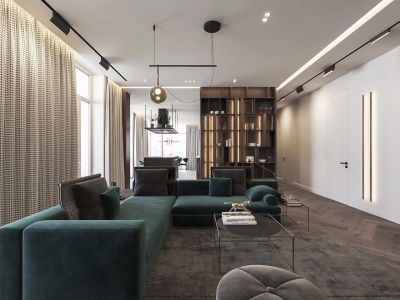 滨江印象157平米现代风格装修案例