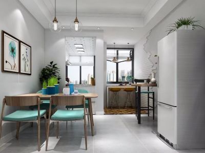 滨江一号154平米欧式风格装修案例