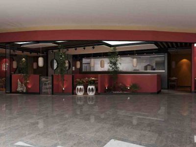 黄粥铺300平中式风格装修案例