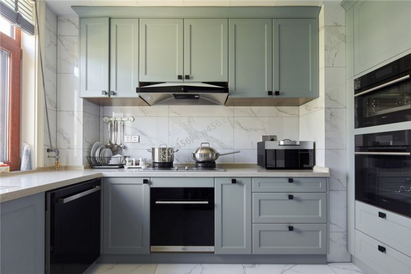 127㎡三居室现代简约厨房装修效果图