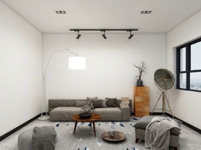 阳光水岸北欧极简风格65平装修案例