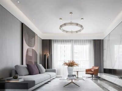 正祥贵里香园现代风格148平米三居室装修图案例