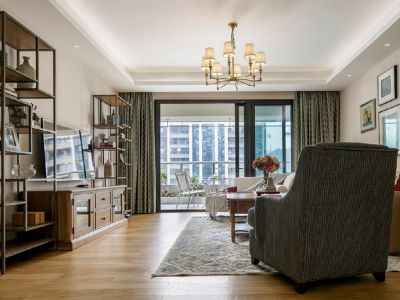 交投地产和顺园欧式风格157平装修案例