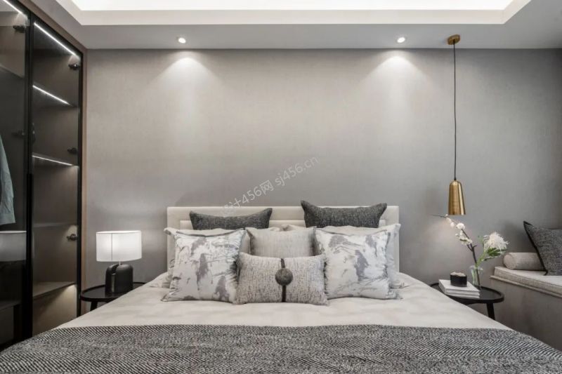 新中式风格140平米卧室家具家装效果图欣赏