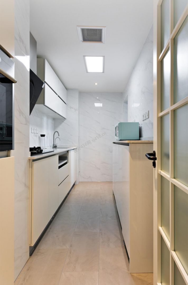 120㎡三居室北欧风格厨房装修效果图