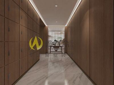 800平皇朝足疗简约风格装修案例