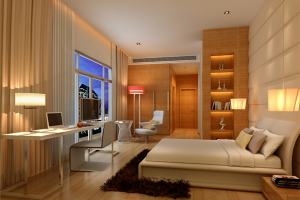 [厦门立邦装饰]单身公寓装修技巧，看起来更美更宽敞！