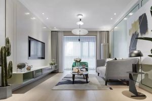 [乐豪斯装饰]121平现代简约装修案例，整个空间自然舒适