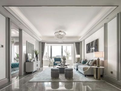 九龙仓逅湾雅苑现代风格137平米装修案例