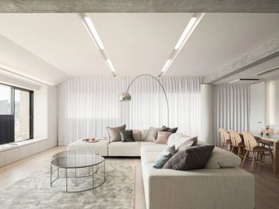 新城琅翠118平现代简约三居室装修案例