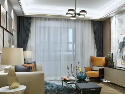 三江尚城一期现代简约风格93平装修案例