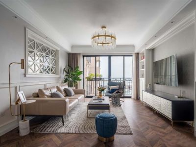 威达·泰和嘉苑现代风格三居室141平米装修设计案例