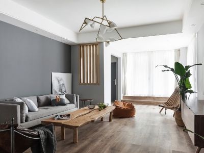 旭辉五象臻悦现代简约风格115平装修案例