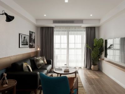 龙光玖悦府北欧极简风格78平装修案例