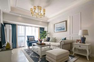 [大连佰家装饰]120平现代美式装修案例，简约舒适，更适合年轻人！