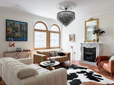 江岸国际潮流混搭风格150平装修案例