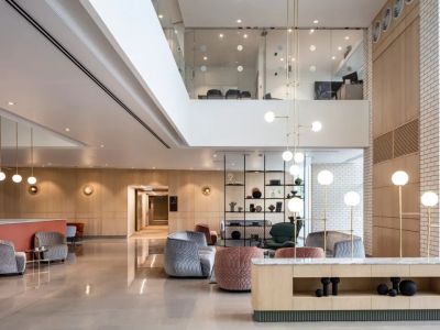 500平米现代时尚新式养老院装修设计案例