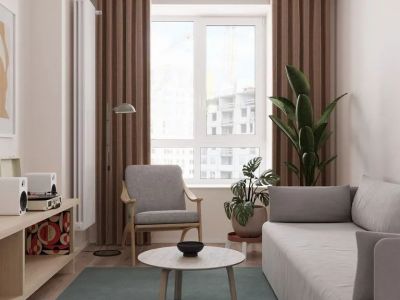 融达57号公馆现代简约风格70平装修案例