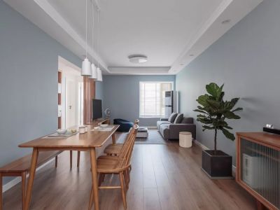 塔山首座现代简约风格90平装修案例