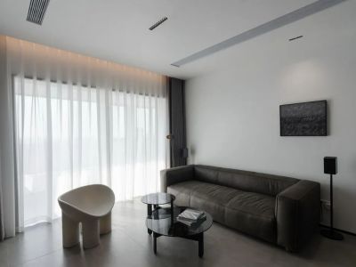 东辰澜悦现代简约风格117平装修案例