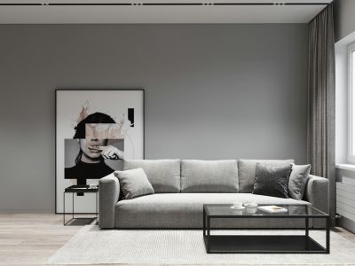 奥园城央云庭简约风格88平米装修案例