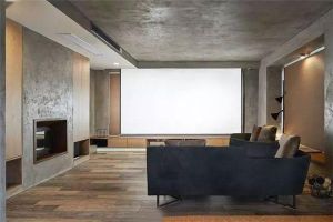 [东方家园装饰]285㎡工业风格别墅设计，简洁的生活！