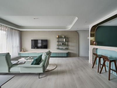 熙城春天现代简约风格91平装修案例