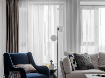 盛景澜庭现代简约风格119平装修案例