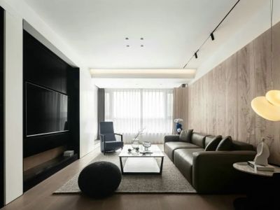 东辰澜悦现代简约风格145平装修案例