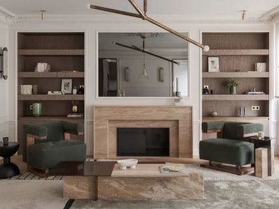 未名湖畔法式风格93平装修案例