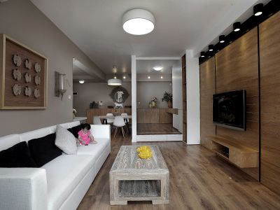 嘉圆·悦山居85平北欧风格两居室装修案例